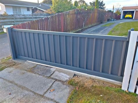 metal sheet gate|solid metal gates for fence.